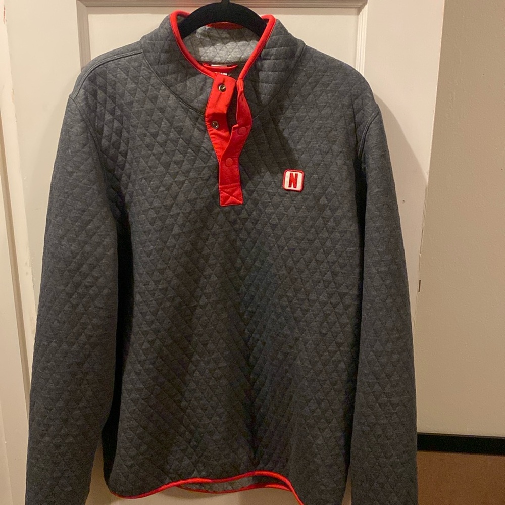 Marine Layer Reversible Waffle Snap Pullover